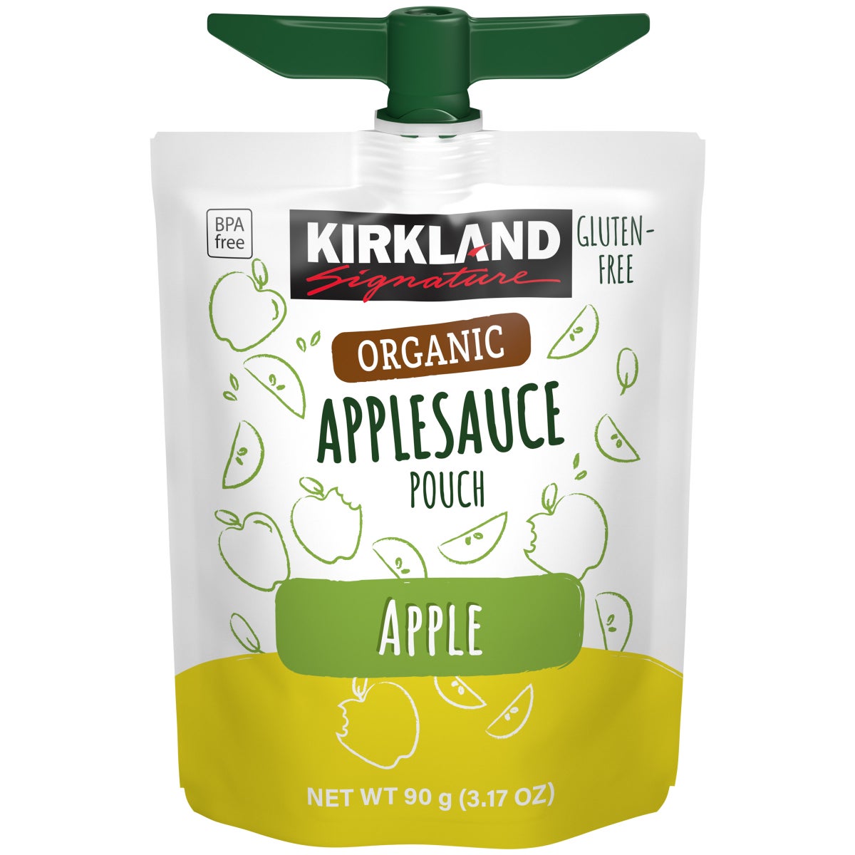 Organic applesauce cups for lunchboxes and snacking