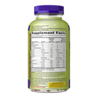 Children's gummy multivitamin orange cherry green apple flavors