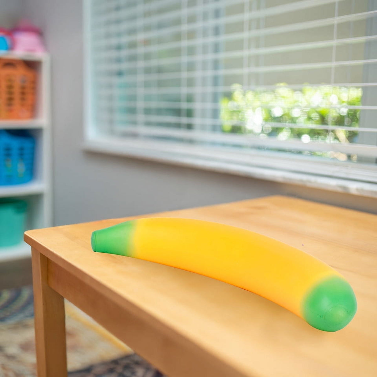 Toymendous banana stress ball for ages 3 and up