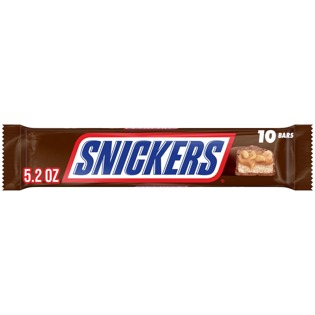 SNICKERS fun size chocolate bars in 10-count packs