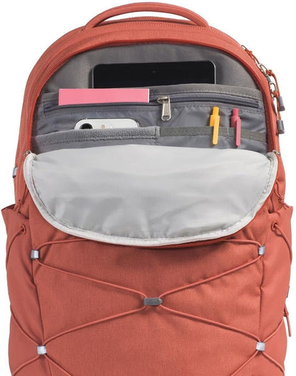 The North Face backpack with organized compartments