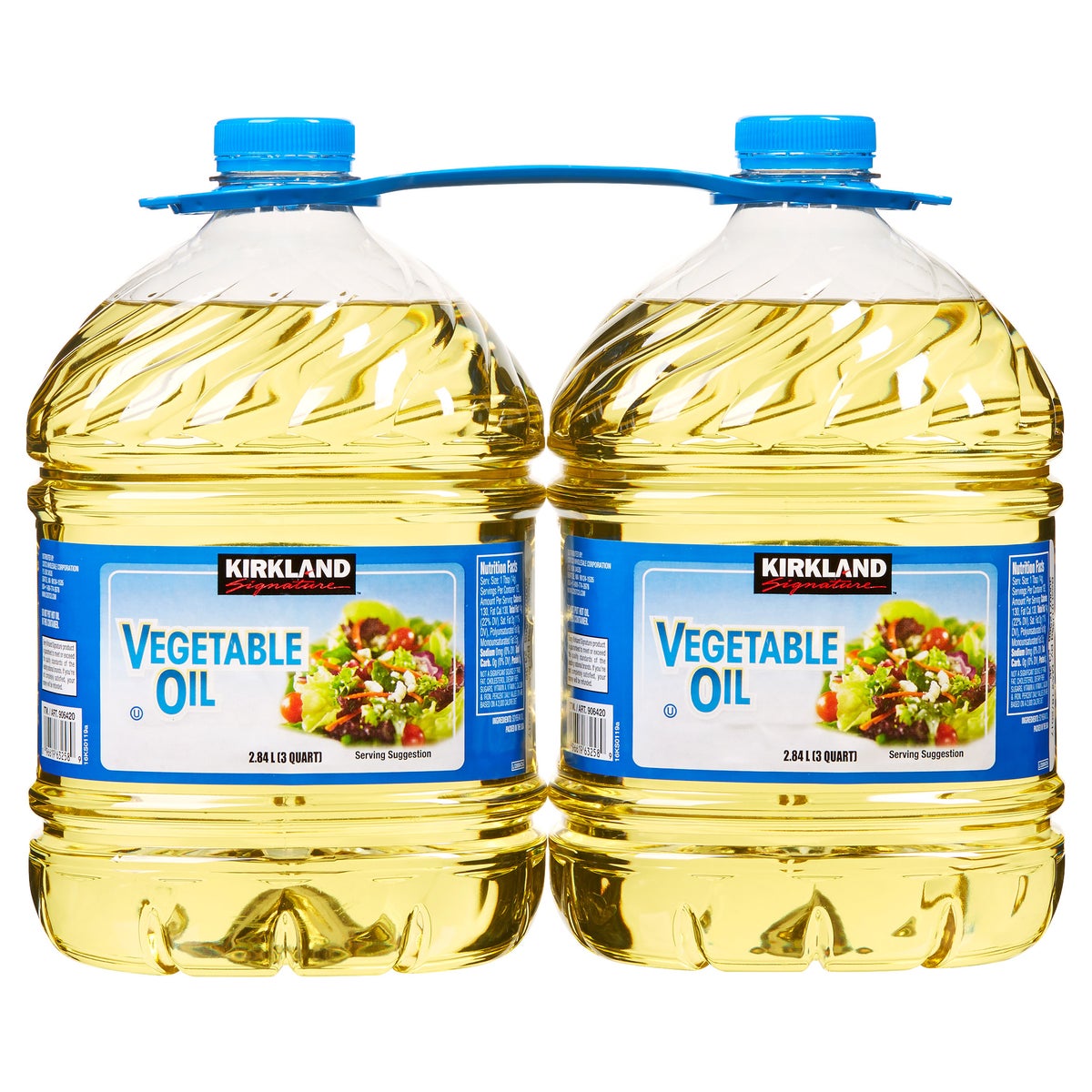 Kirkland Signature vegetable oil 3 qt 2-count