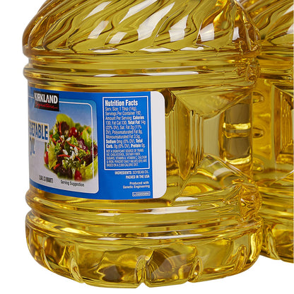 Kirkland Signature 3 qt vegetable oil jug