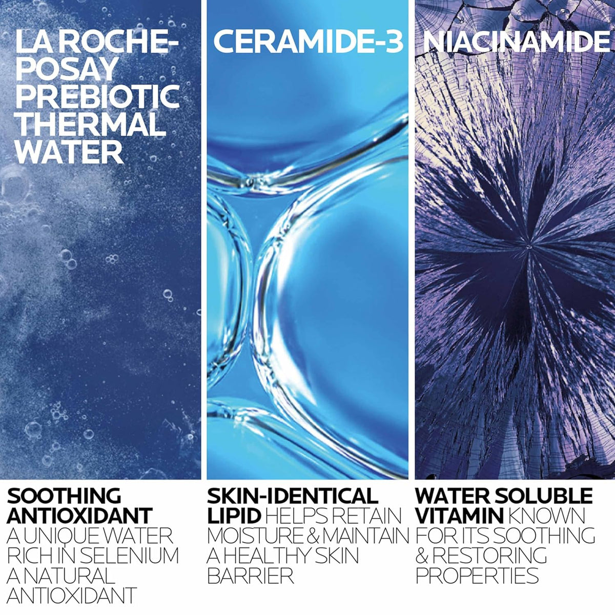 Toleriane sulfate-free facial cleanser for dry skin