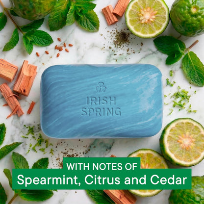 Irish Spring Icy Blast daily cleansing bar soap