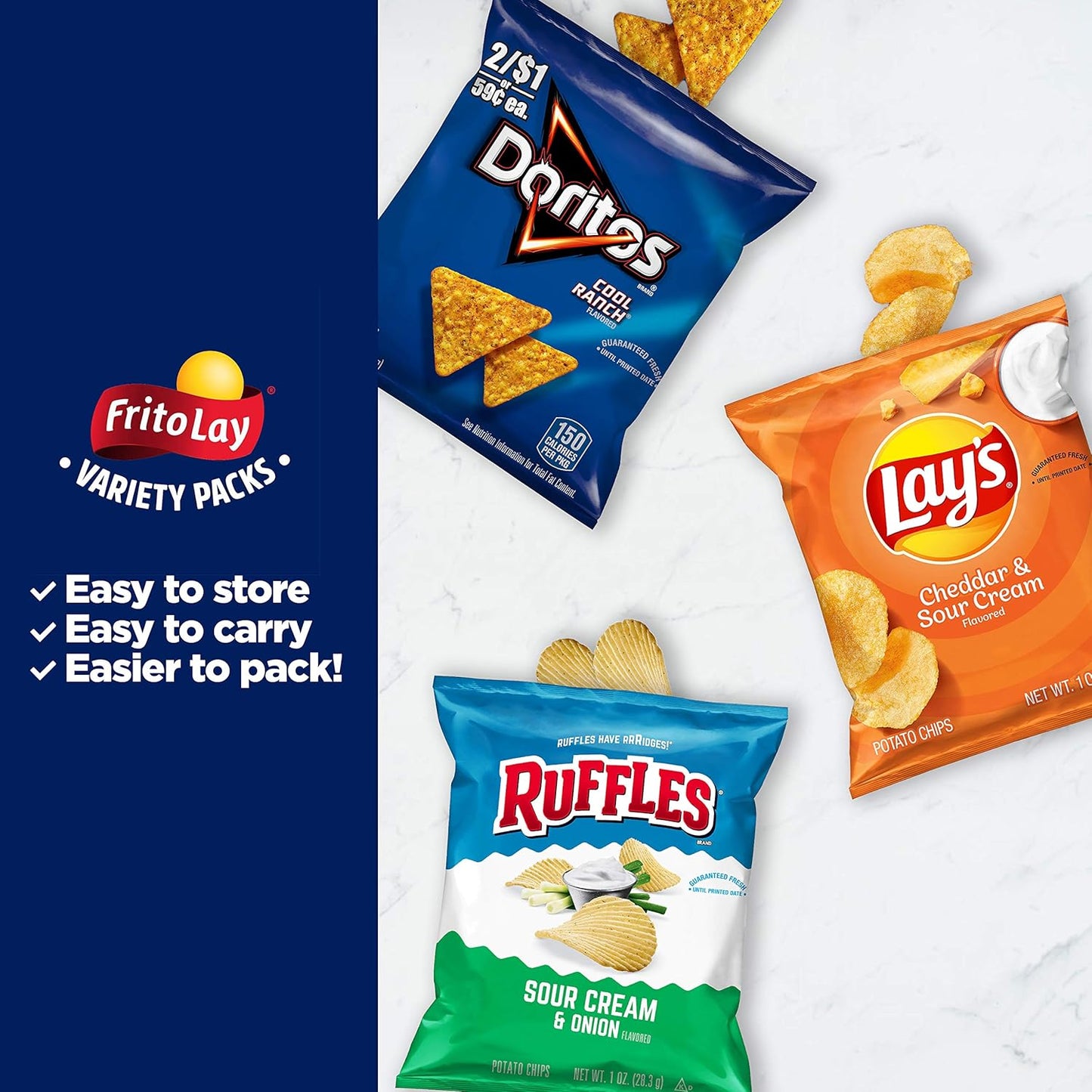 Frito-Lay Fun Times Mix Variety Pack, 40 Count