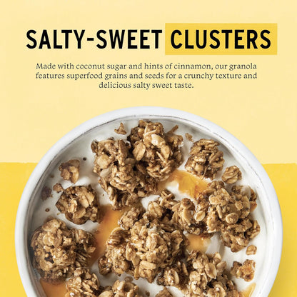 Non-GMO ancient grain granola breakfast cereal bag