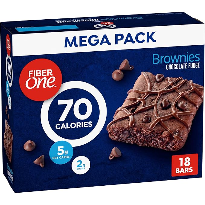 Fiber One 70 Calorie Chocolate Fudge Brownies box