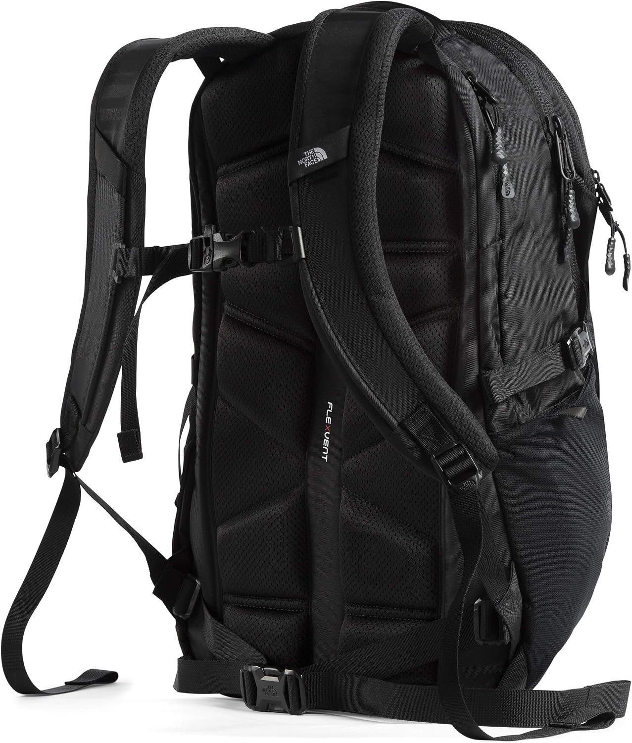 The North Face Borealis backpack back panel detail