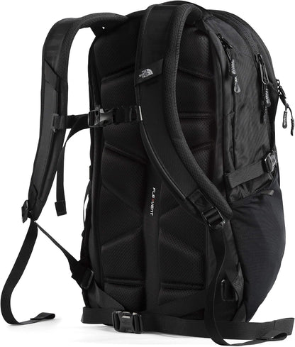 The North Face Borealis backpack back panel detail