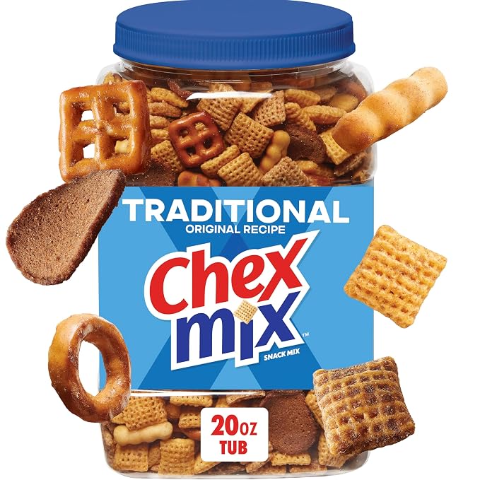 Chex Mix Traditional Original Recipe 20 oz resealable tub