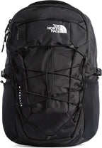 The North Face TNF Black Borealis Backpack front view