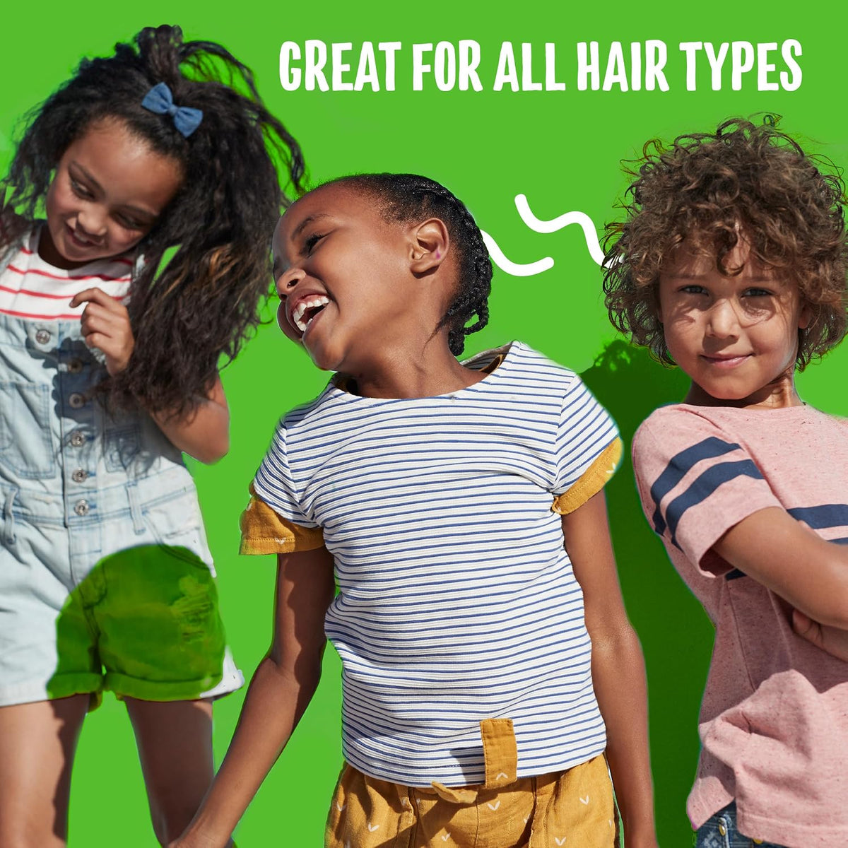 Aussie Kids tropically scented hair care routine