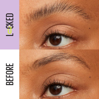 Non sticky clear brow glue for sculpted brows
