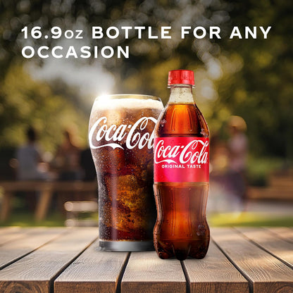 Coca-Cola 16.9 oz bottles for everyday refreshment