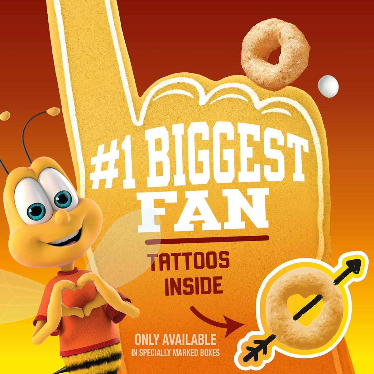 Honey Nut Cheerios cereal for breakfast and snacks