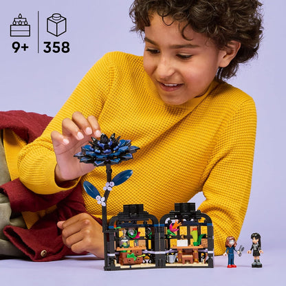 LEGO Black Dahlia Flower set with hidden classroom