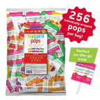 Individually wrapped organic candy pops by YumEarth