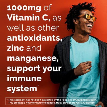 Emergen-C immune support powder serving packets