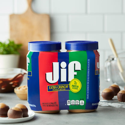 Jif 48 oz crunchy peanut butter value pack