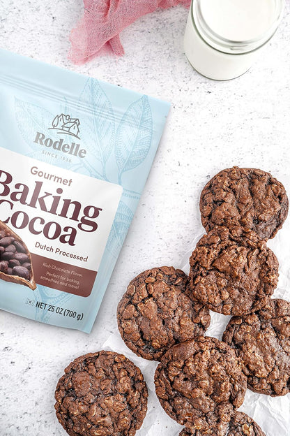 Rodelle Gourmet Baking Cocoa, 25 Ounce