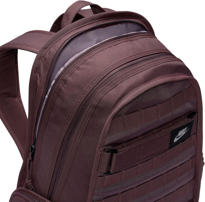 Nike Sportswear backpack back panel detail