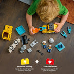LEGO DUPLO digger and tow truck playset