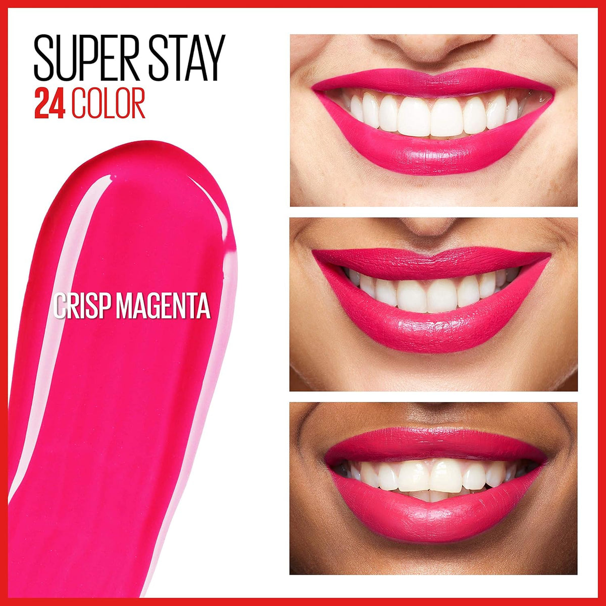 Maybelline Super Stay 24 lipstick packaging