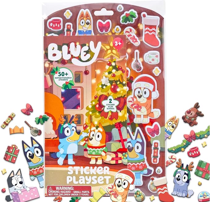 Horizon Group USA Bluey travel sticker playset