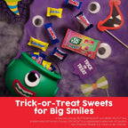 Fun size Butterfinger, CRUNCH, and Baby Ruth candy with TIC TAC CHEWY!