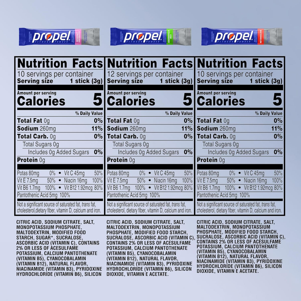 Propel drink mix 32 servings package