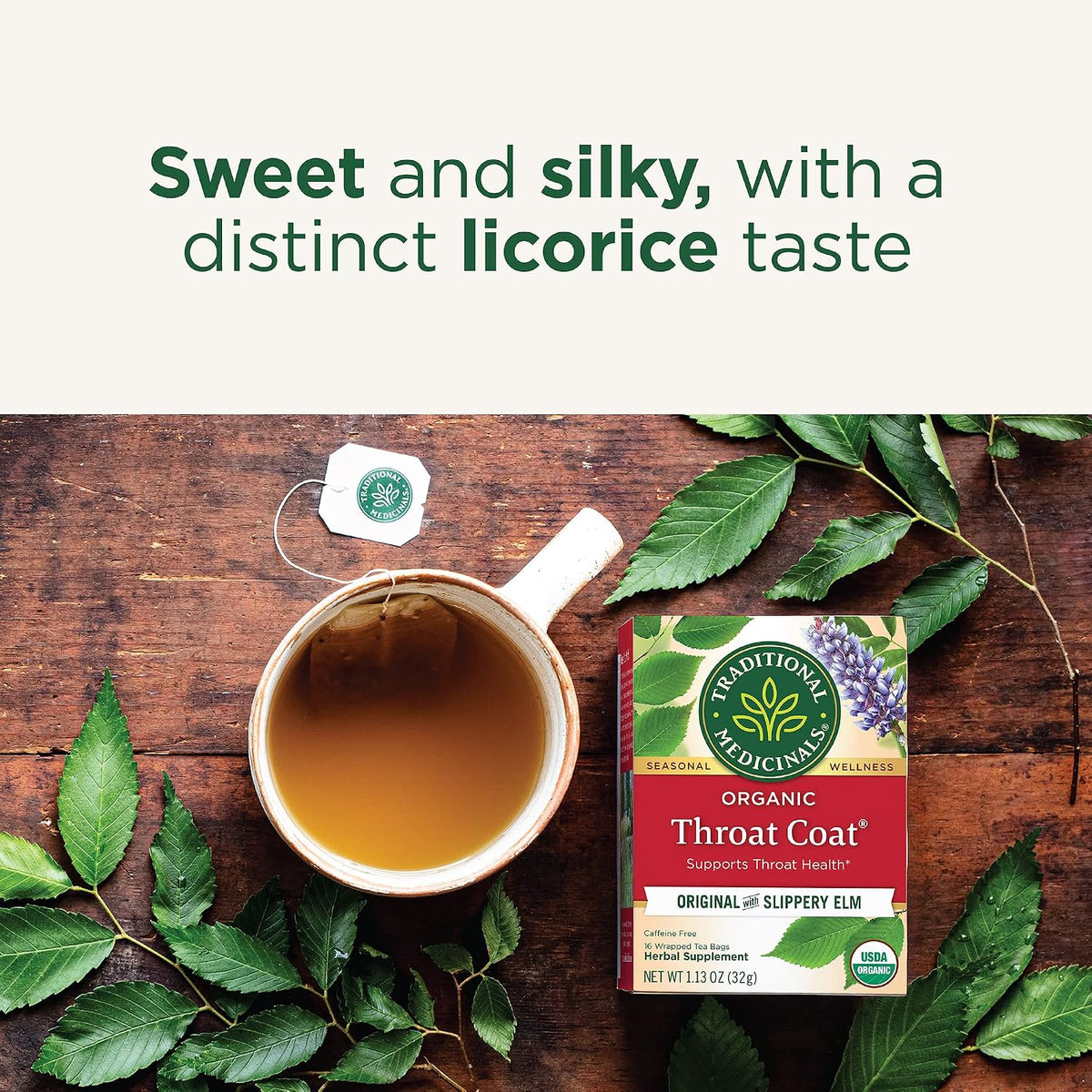 Traditional Medicinals sweet lemony seasonal tea box