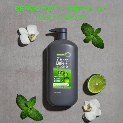 DOVE MEN + CARE daily grooming body wash for men