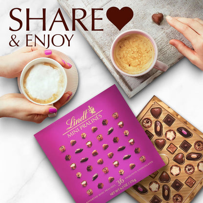 Mini pralines chocolate candy assortment by Lindt