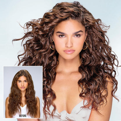 Anti-frizz curl spray for glossy bouncy curls