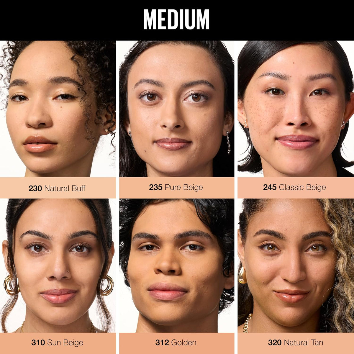 Matte pressed makeup powder in Natural Tan shade