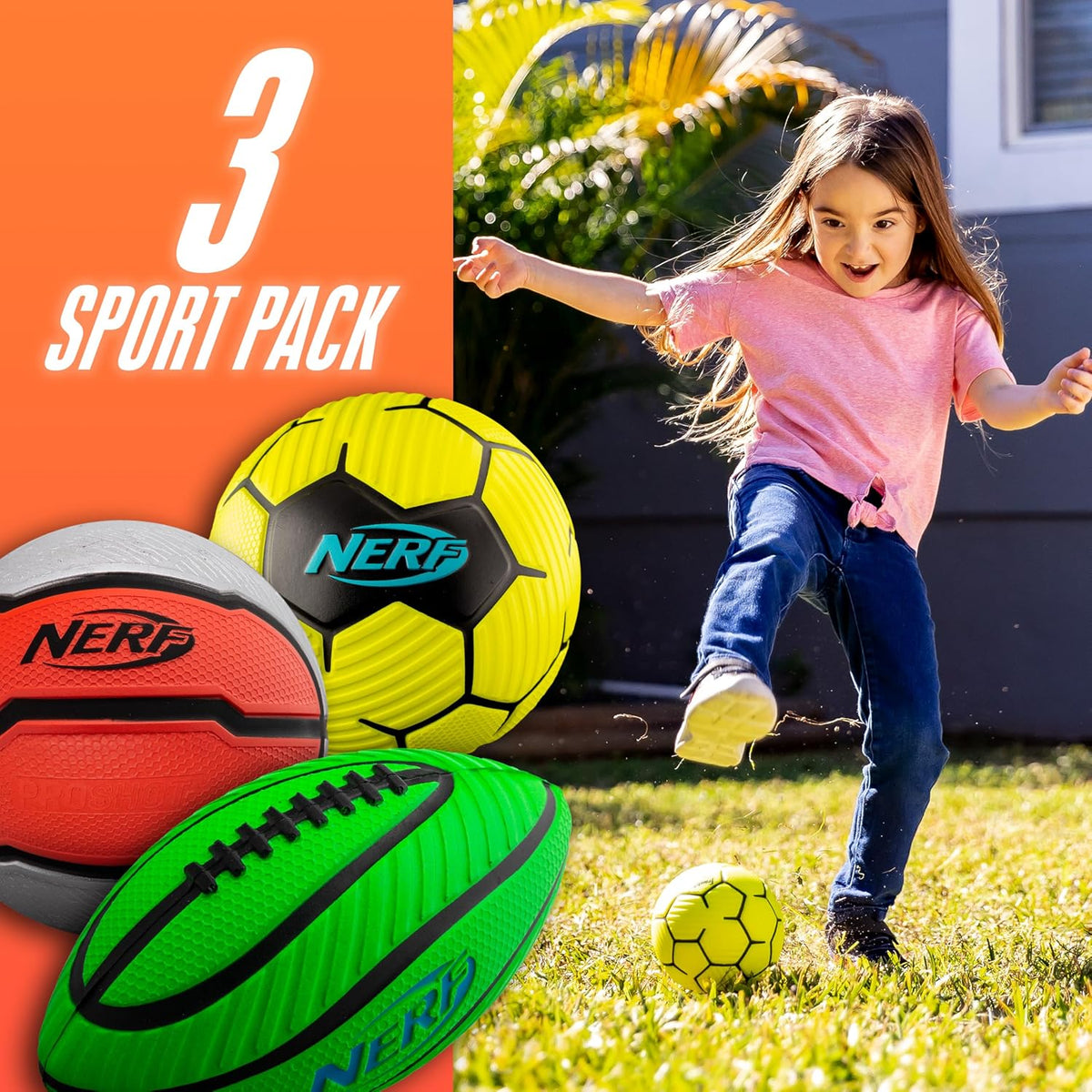 Mini foam soccer ball for indoor play