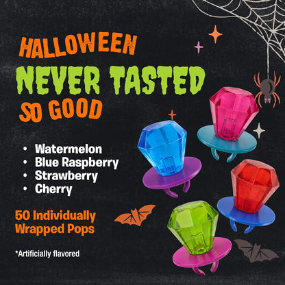 Bulk Halloween lollipop candy assortment by Ring Pop