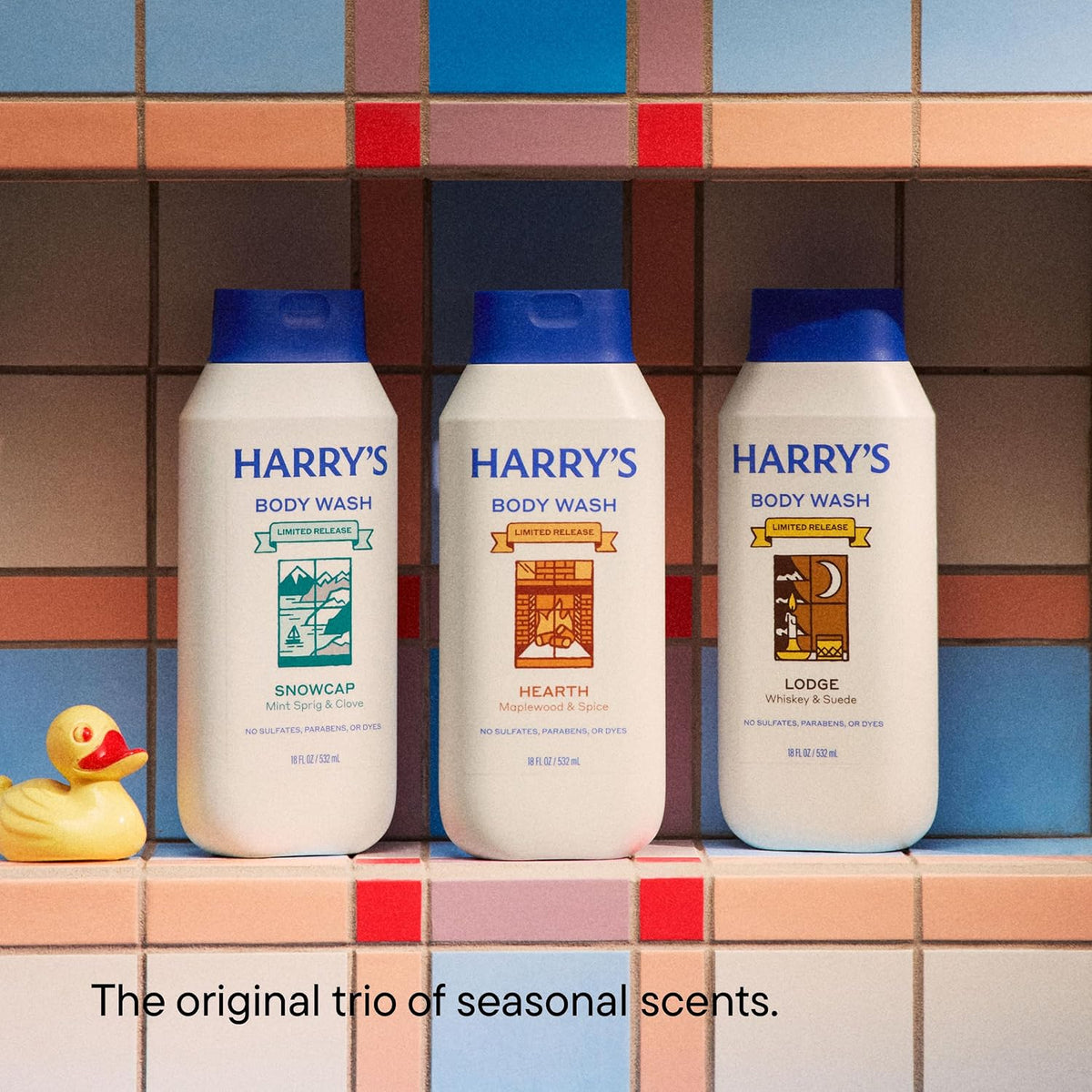 Harry's Lodge body wash gift set
