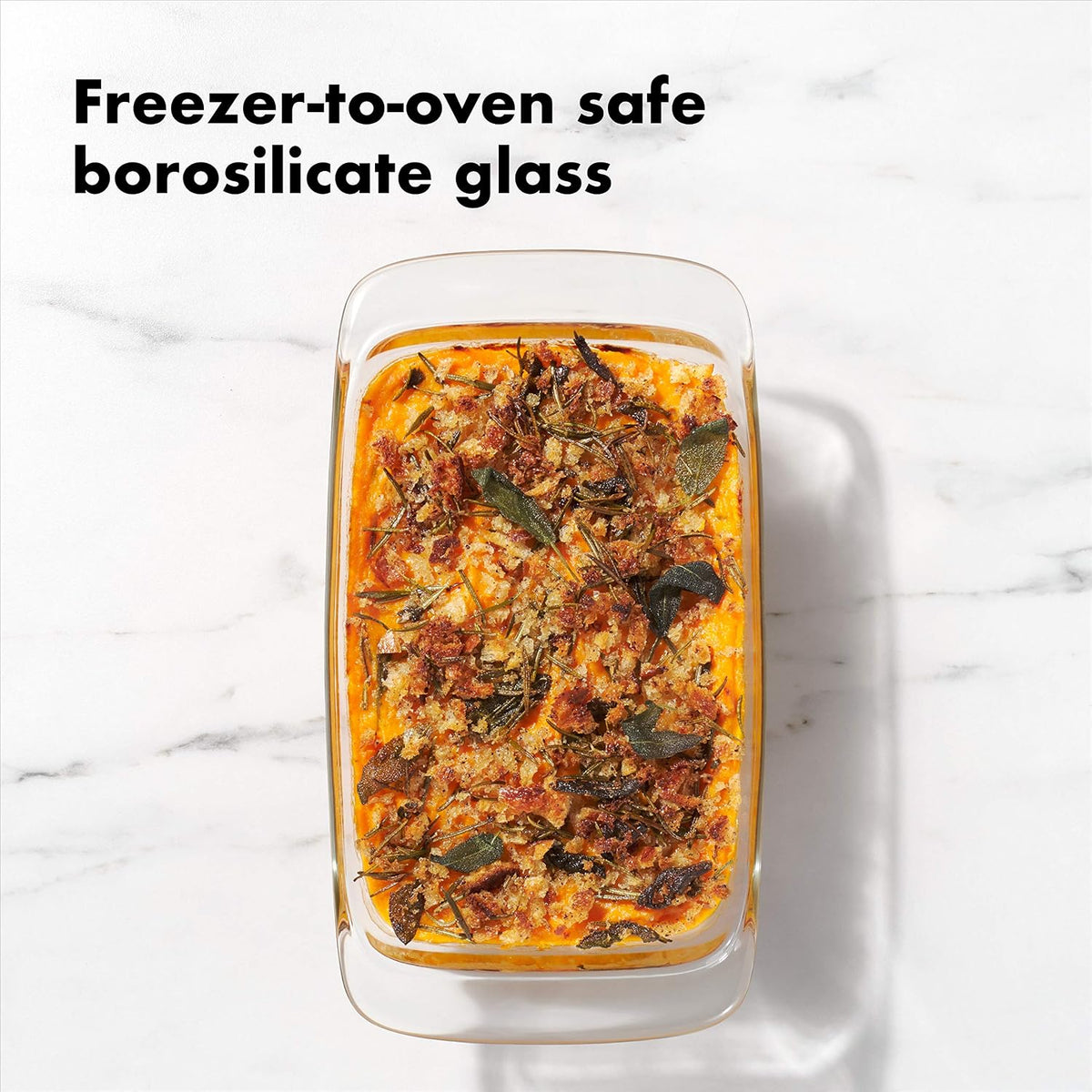 Oven safe loaf pan for bread and pound cake