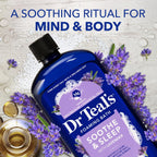 Dr Teal's lavender bubble bath, 34 fl oz