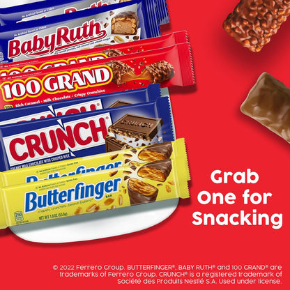 48 oz assorted candy bars pack with classic favorites