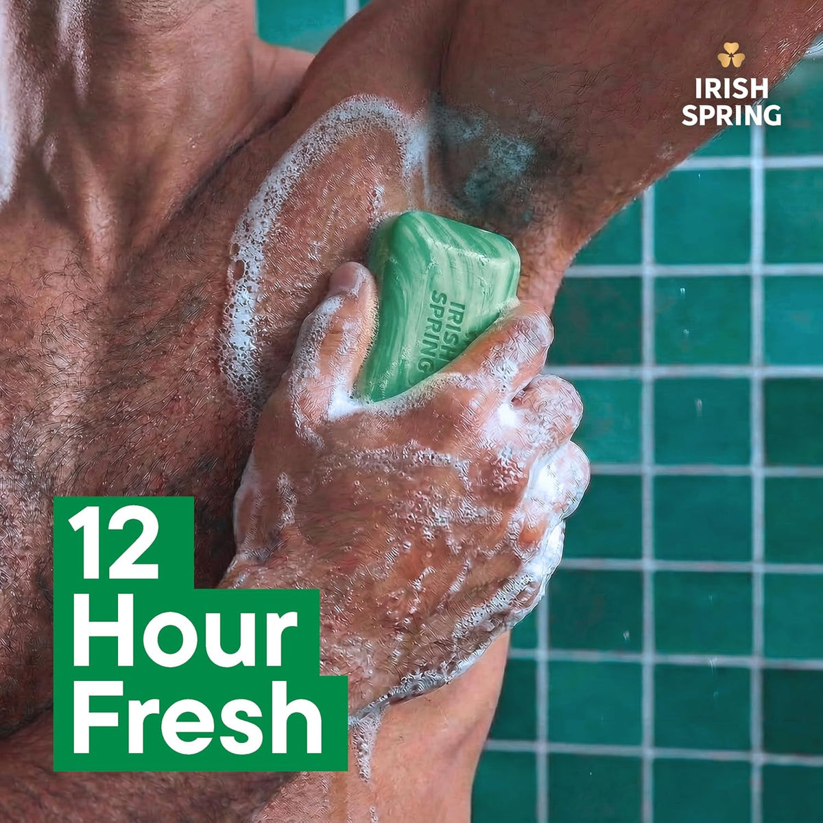 Irish Spring men's soap with fresh clean scent