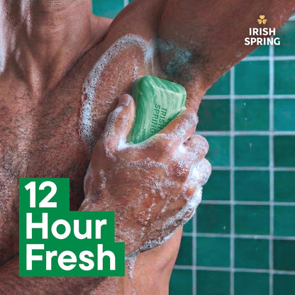 Irish Spring men's soap with fresh clean scent