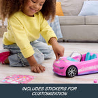 Remote-control Barbie car with trunk storage