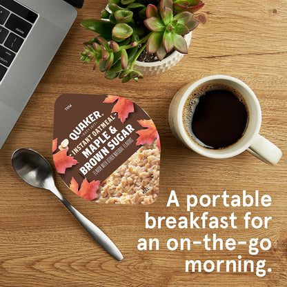 Quaker Apples Cinnamon oatmeal express cup