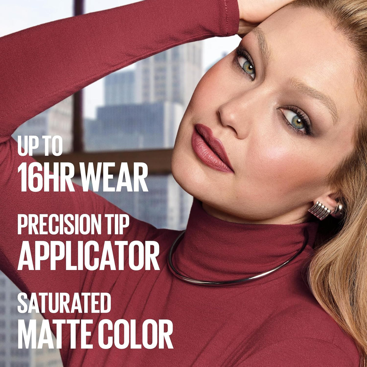 Maybelline liquid lipstick for precise matte lips