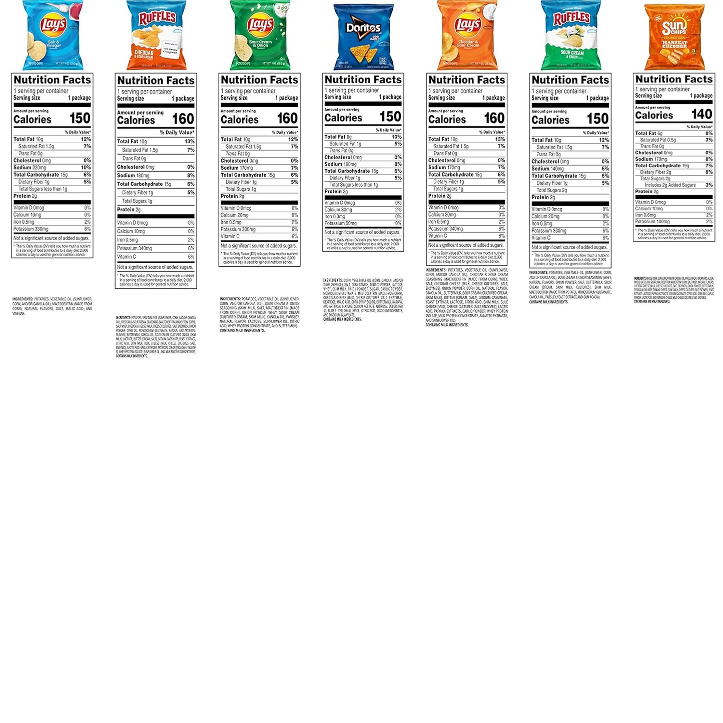 Frito-Lay Fun Times Mix Variety Pack, 40 Count