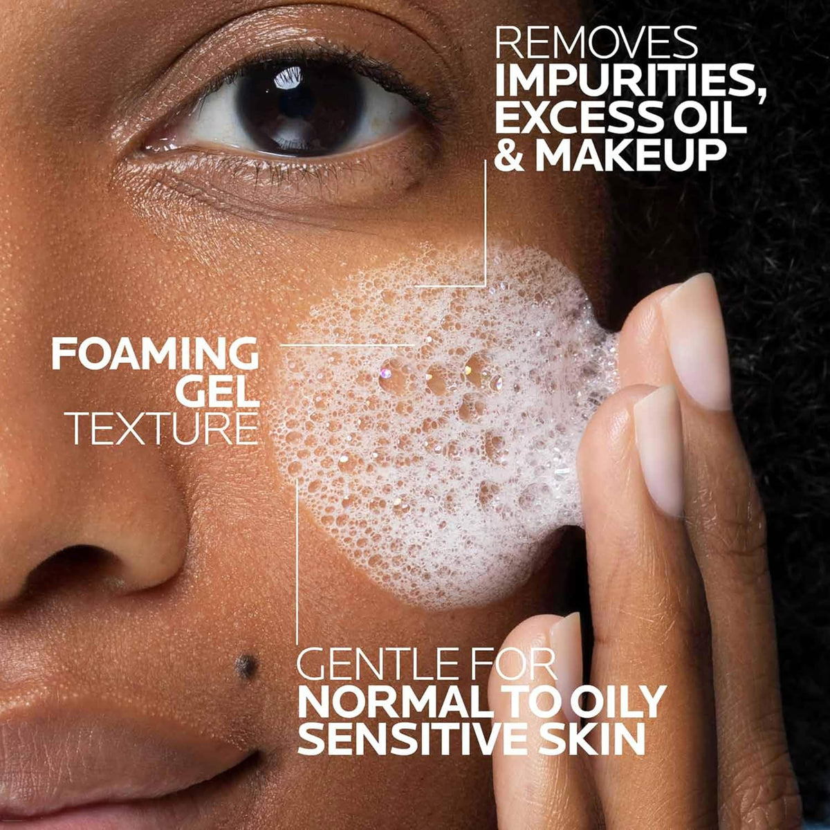 La Roche-Posay niacinamide facial cleanser skincare product