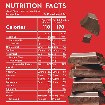 Chocolate fudge brownies made from Duncan Hines mix
